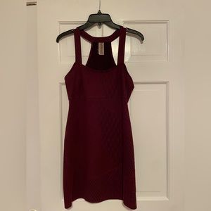 Free People Burgundy Dress